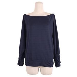 Prana Ridgeview Top Nautical Blue Sz Small